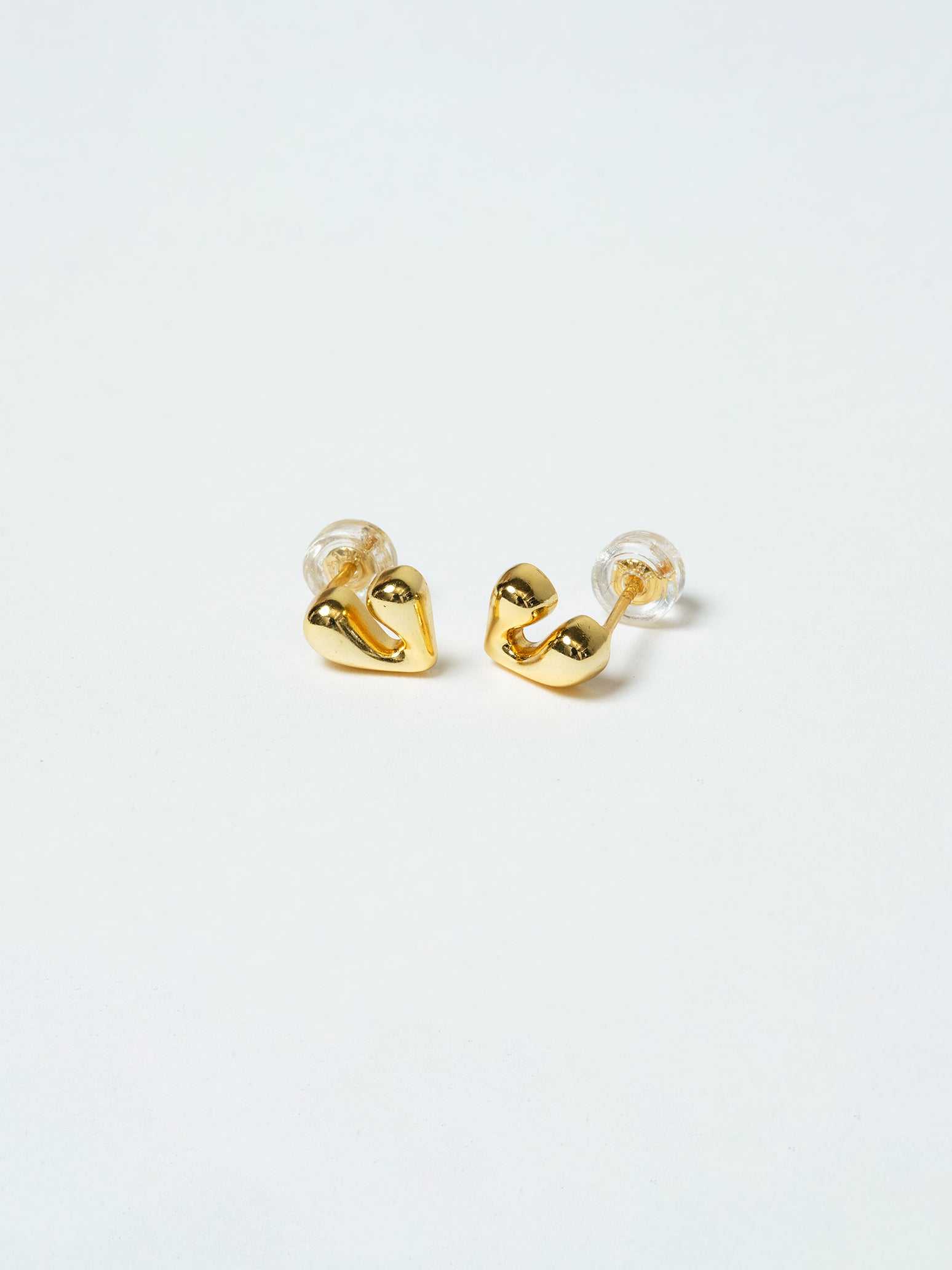 Mini Heart Earrings (Pair)