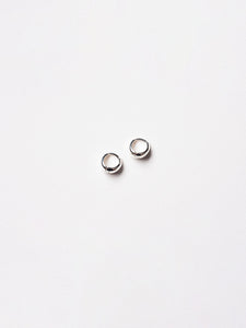 Tiny Thick Earrings 5mm