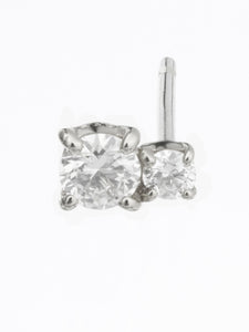 Beautitude Dual Round Diamond Earring(片耳）