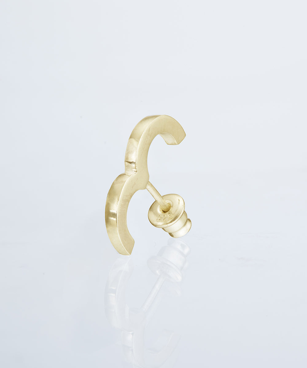Flat Arc Earring（片耳）
