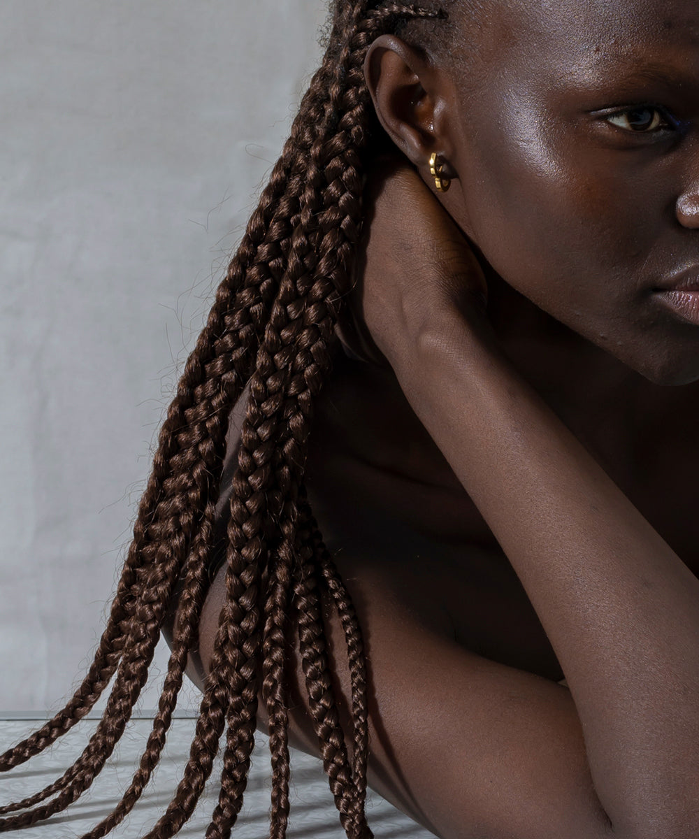 Flat Arc Earring（片耳）