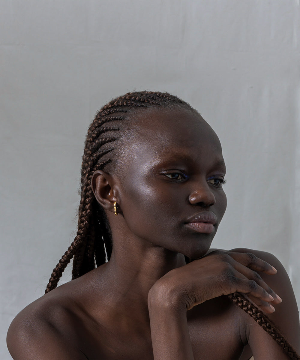 Flat Arc Earring（片耳）