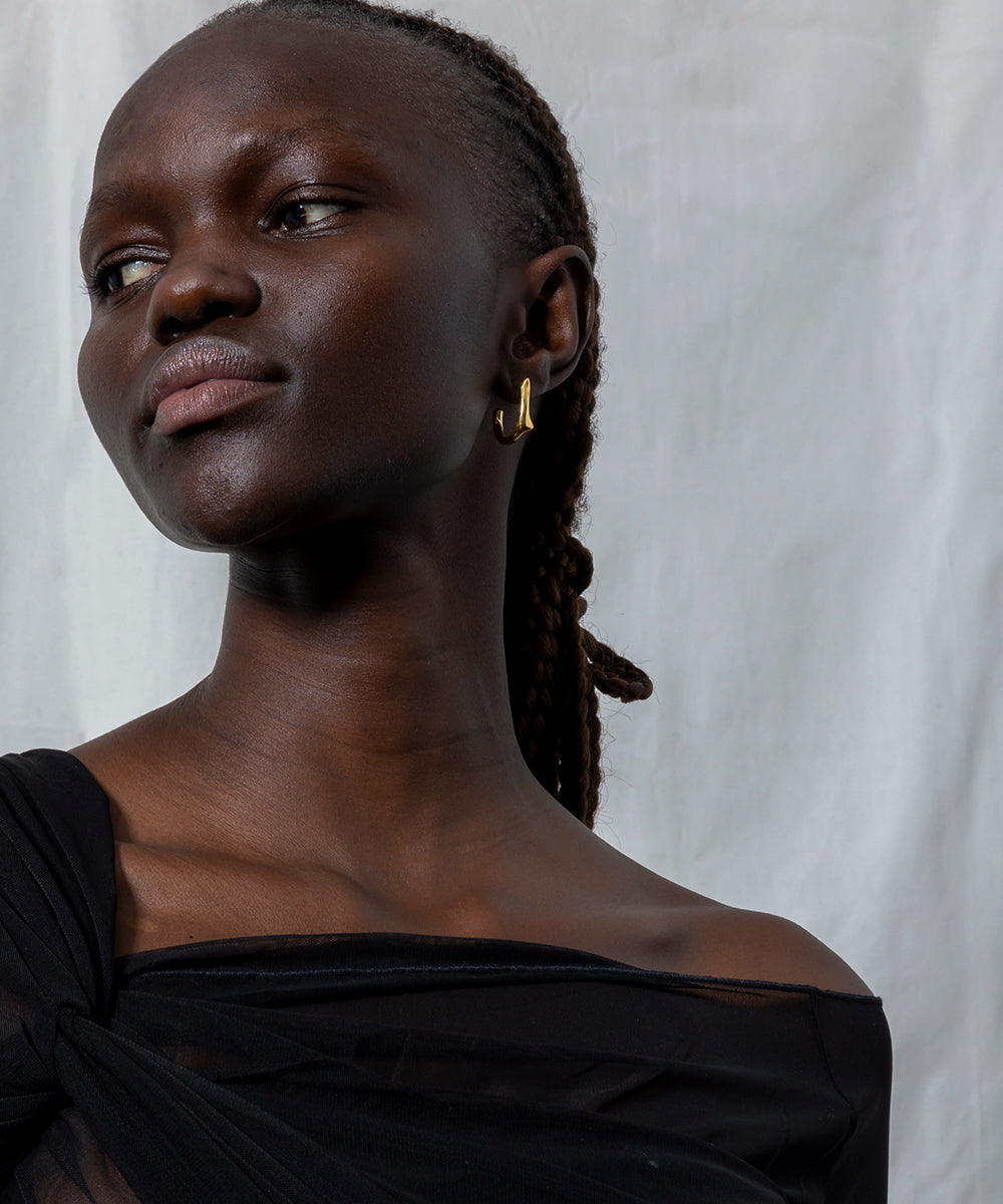 Thorned Hoop Earrings Small（ペア）