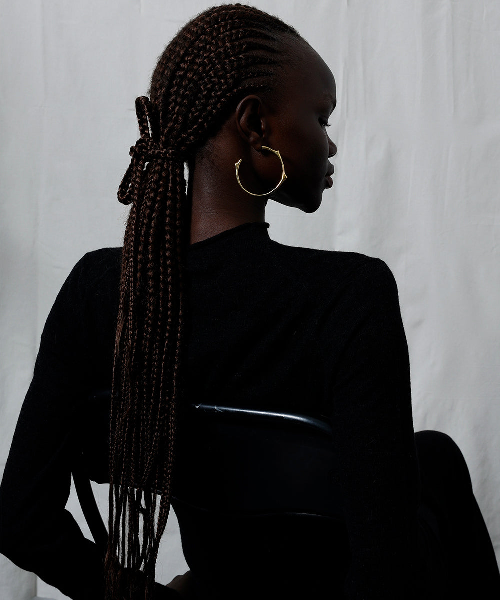 Thorned Hoop Earring（片耳）