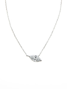 Beautitude 10K Marquise Diamond Necklace