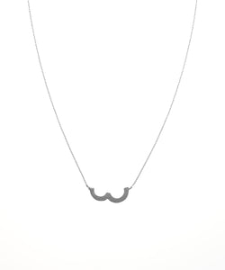 Flat Arc Pendant Necklace