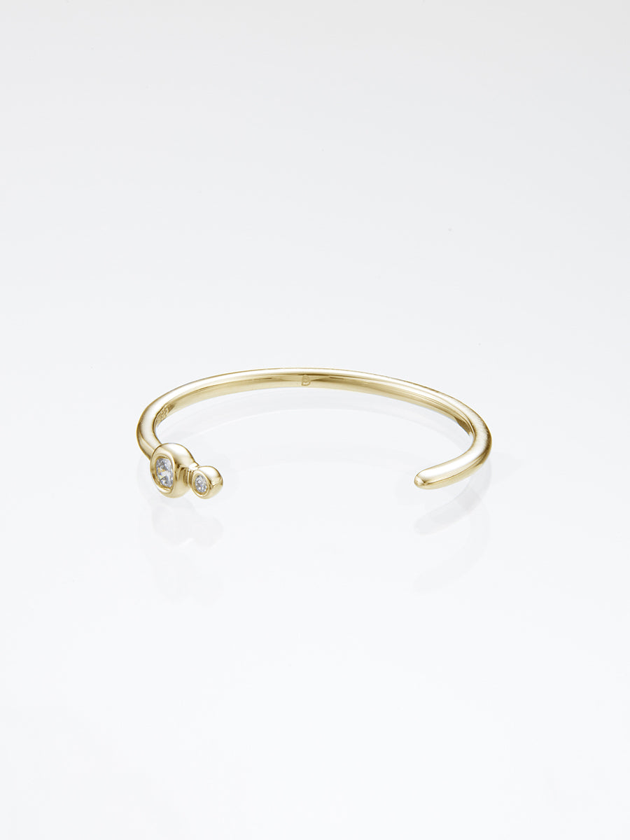 Beautitude Open Top Dual Side Diamond Ring