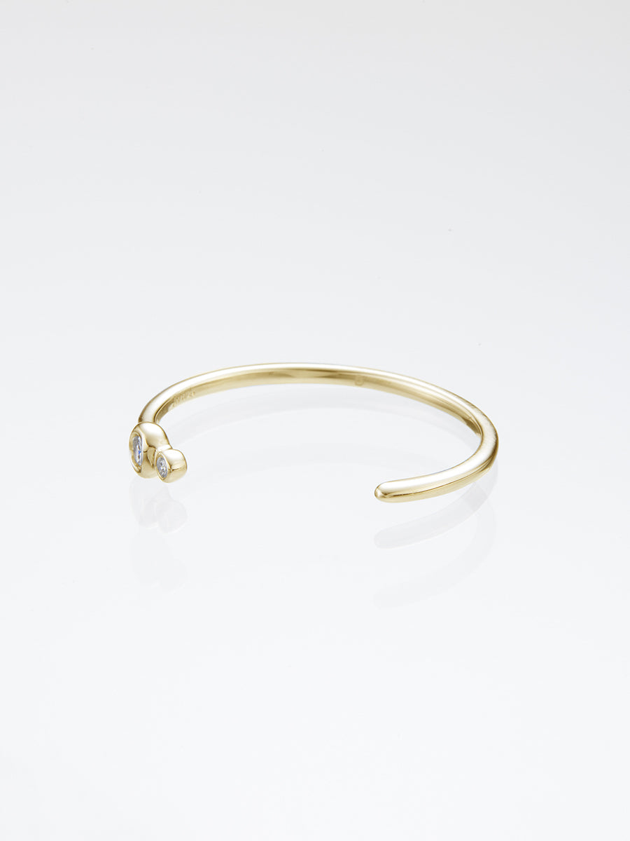 Beautitude Open Top Dual Side Diamond Ring