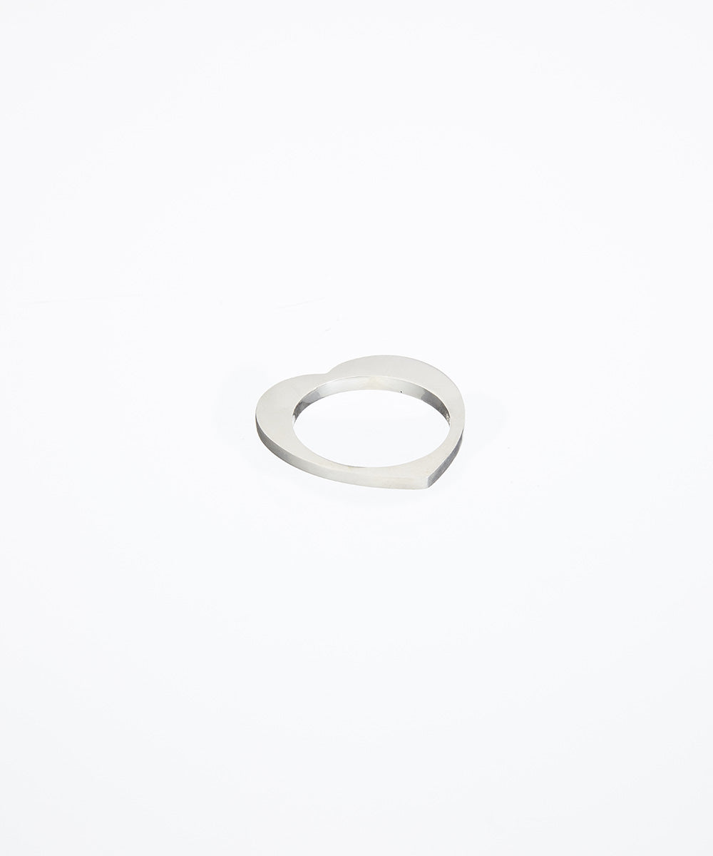 Flat Heart Ring