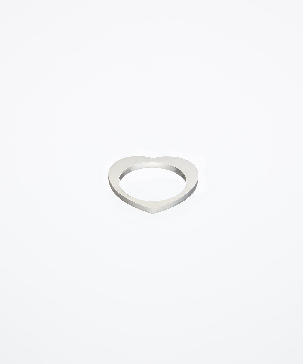 Flat Heart Ring