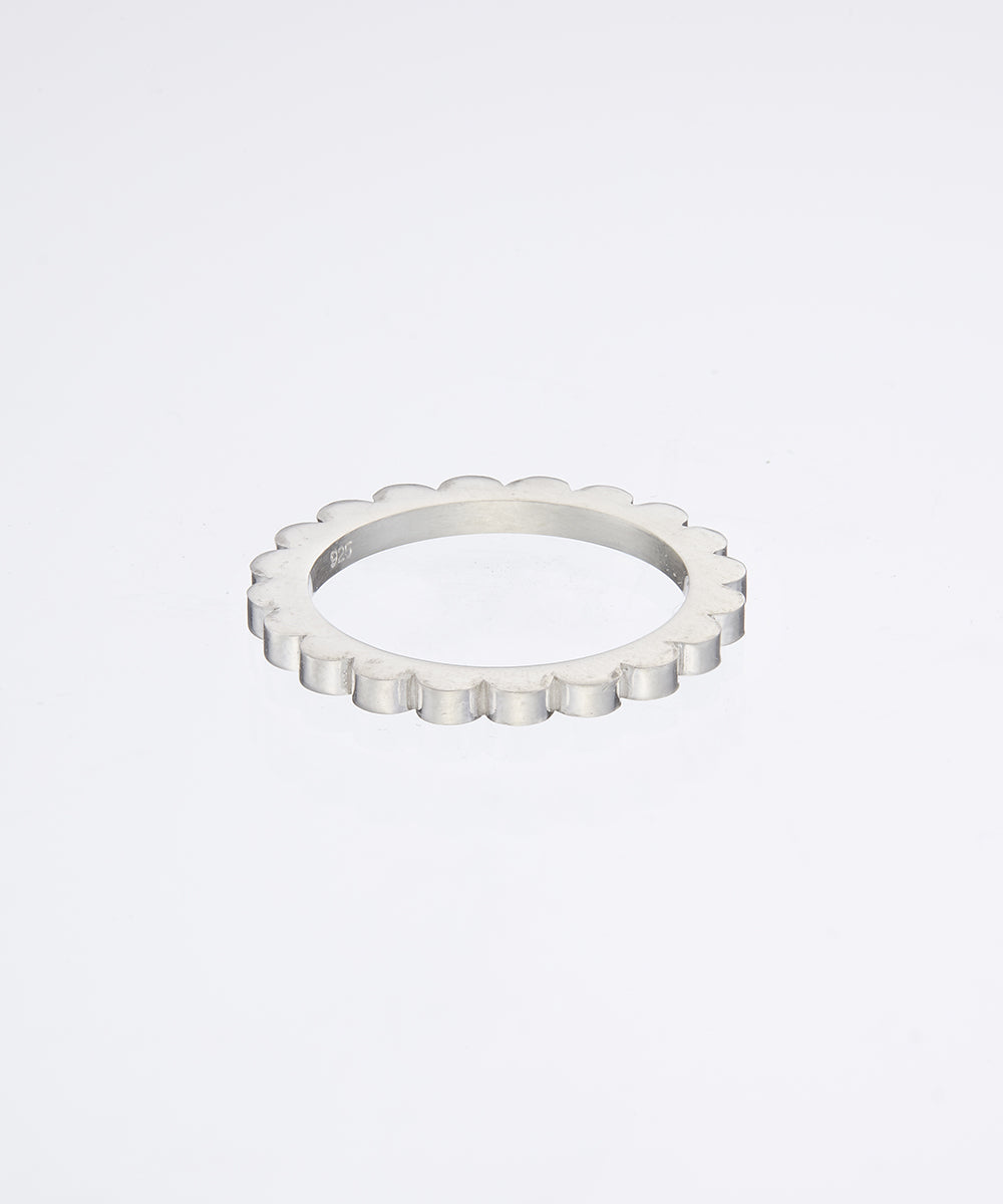 Flat Studded Ring