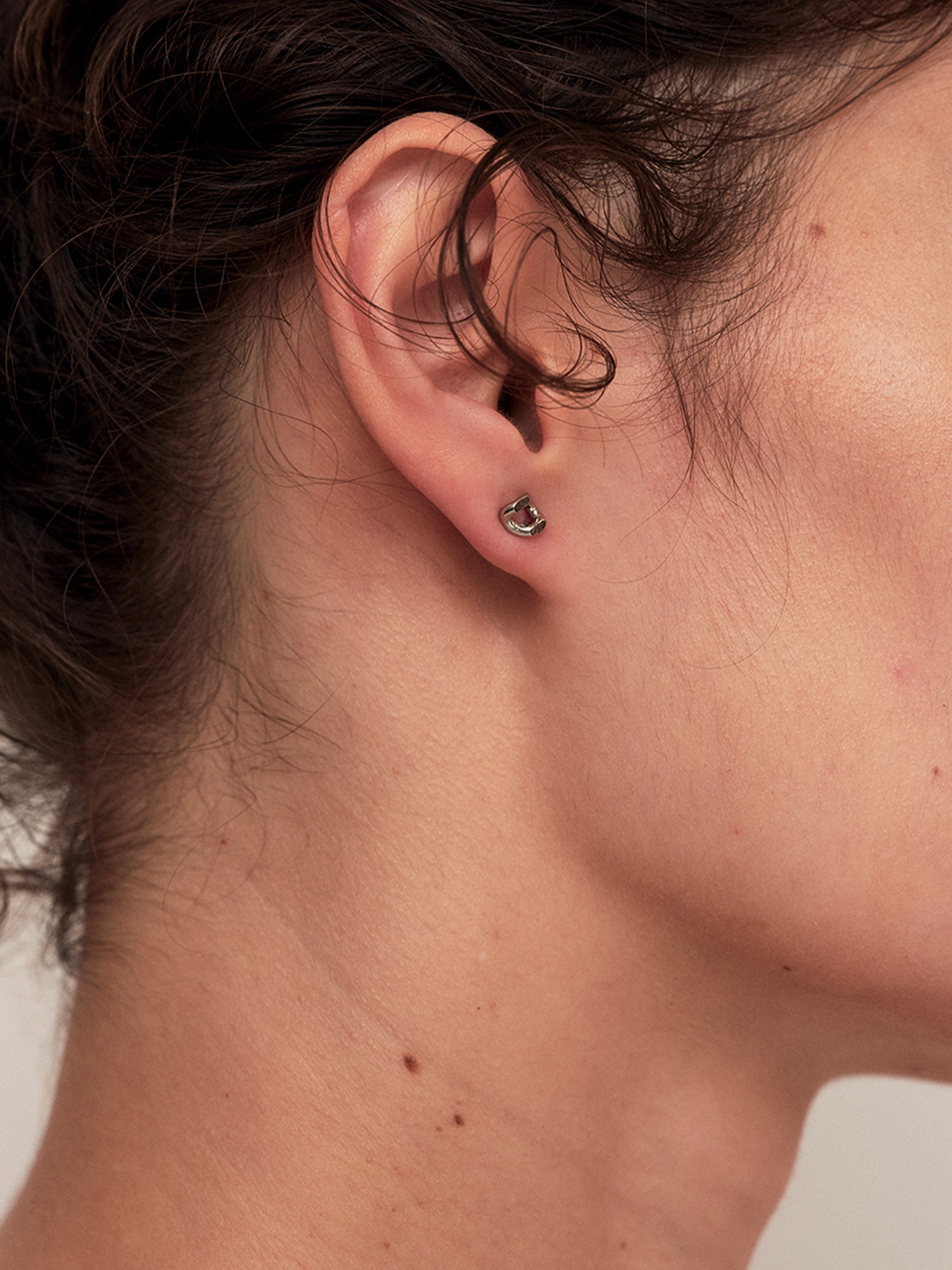 Mini Curb Link Earrings