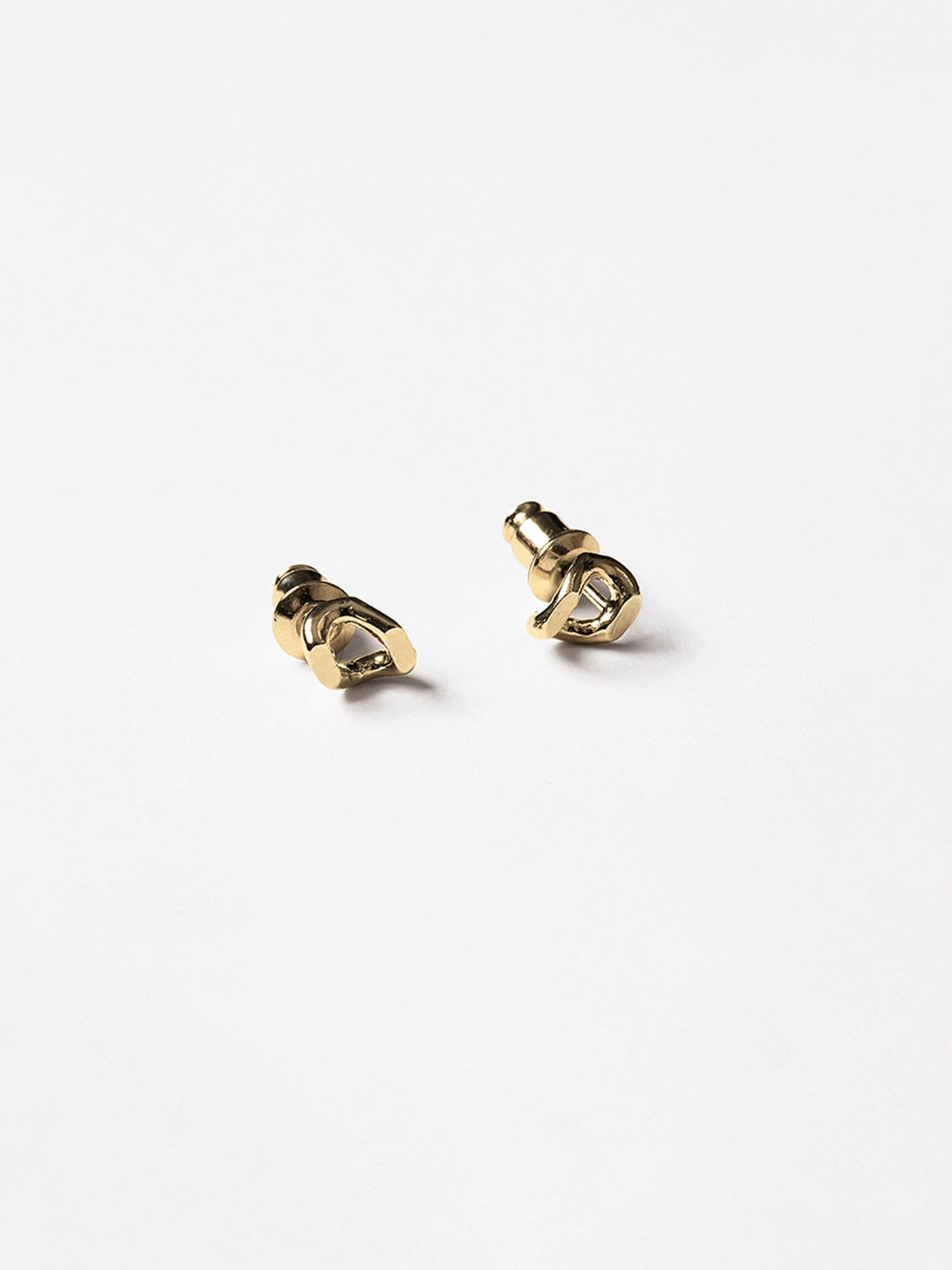 Mini Curb Link Earrings