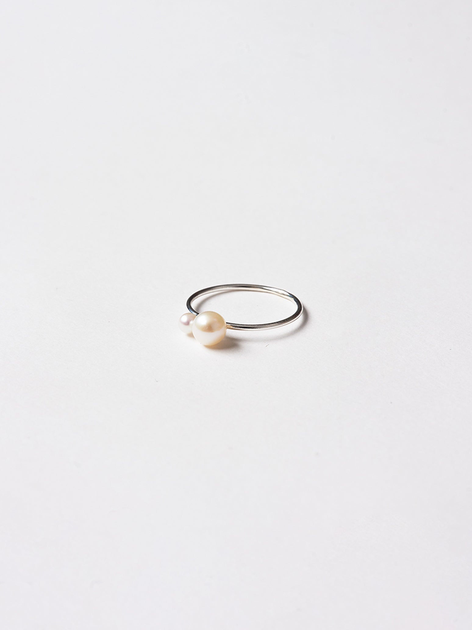Pearl Row Ring