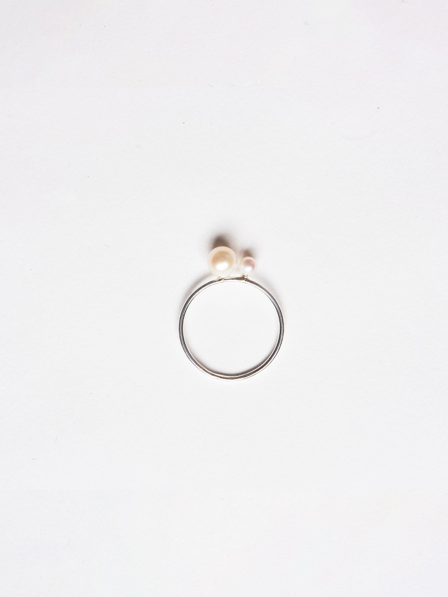 Pearl Row Ring