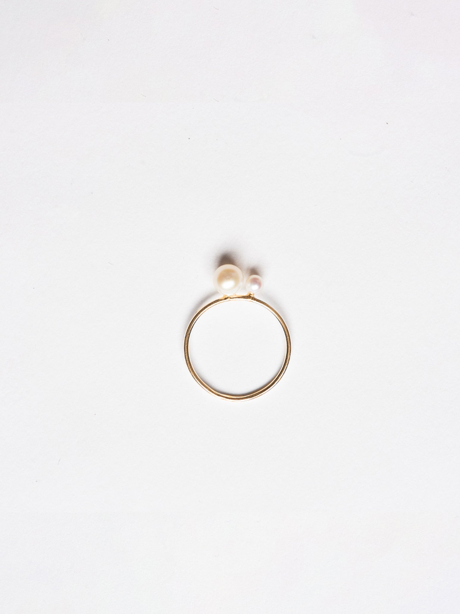 Pearl Row Ring