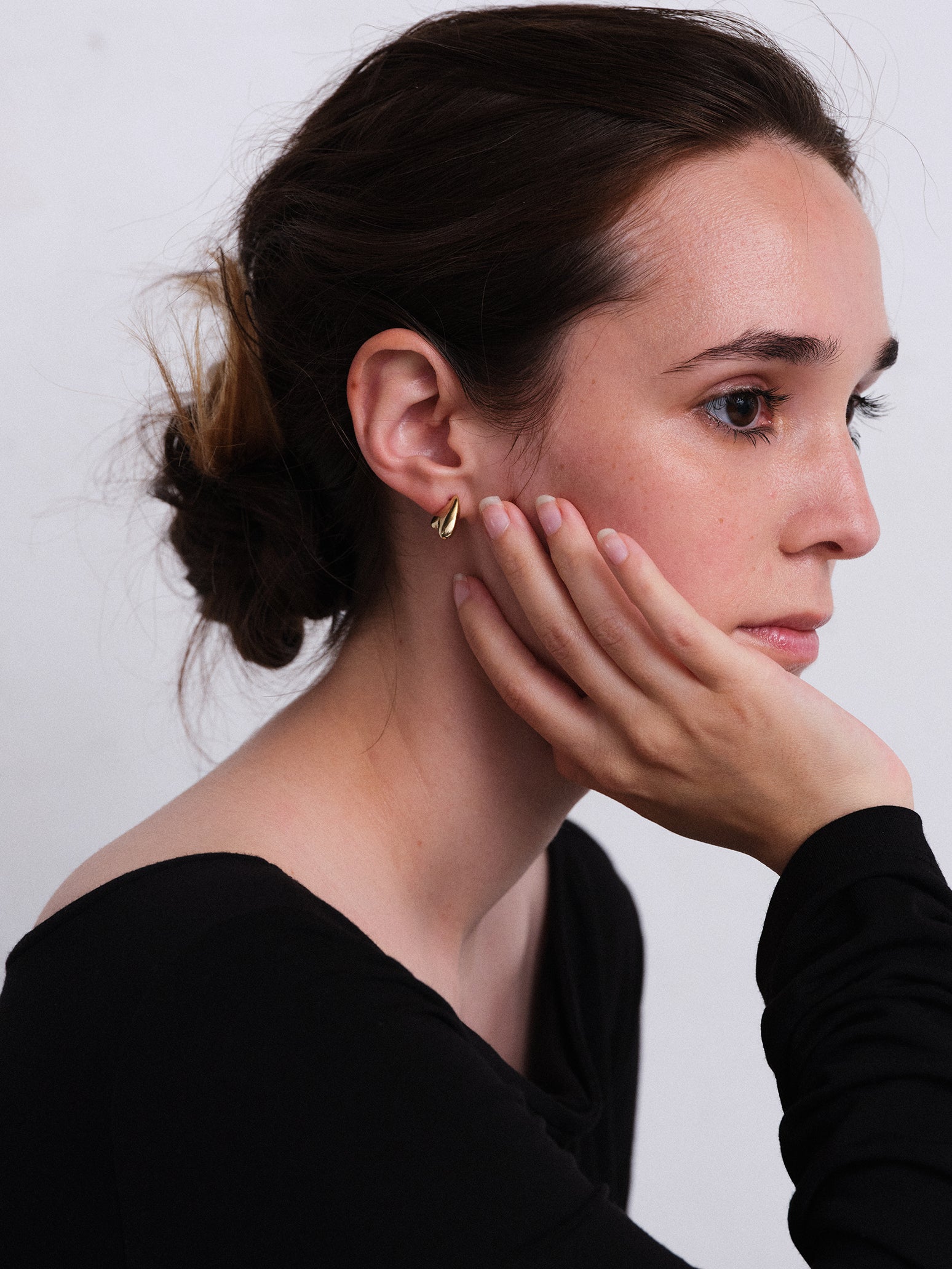 Heart Leaf Earrings （ペア）