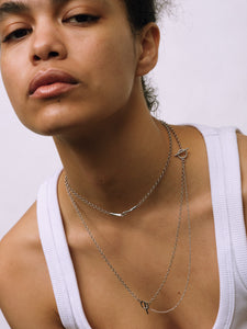 Layered Chain Combination Link Necklace