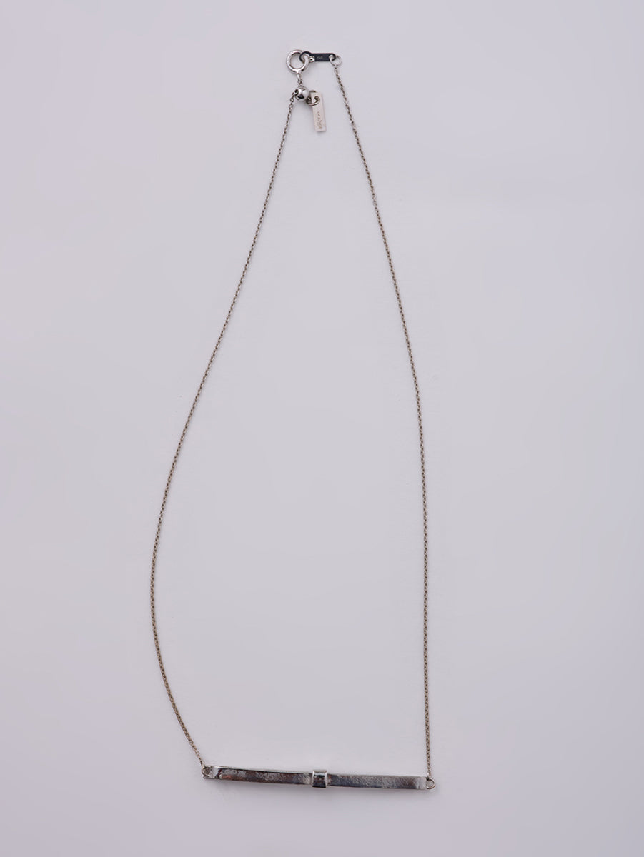 Linear Ribbon Necklace