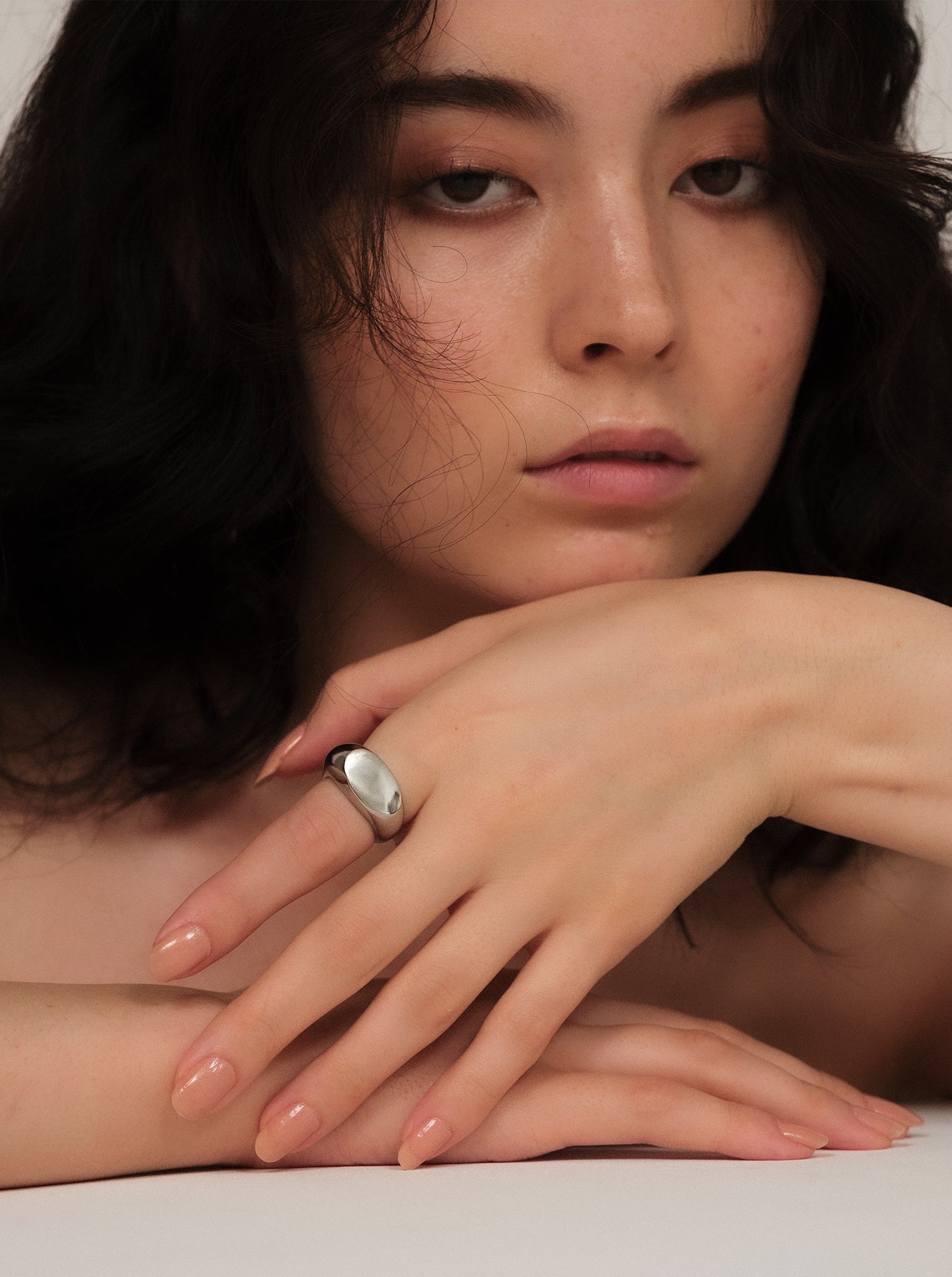 Asymmetrical Cut Ring