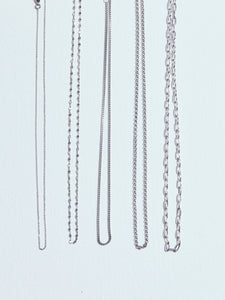 【Allergy-Free】Basic Stainless Necklace