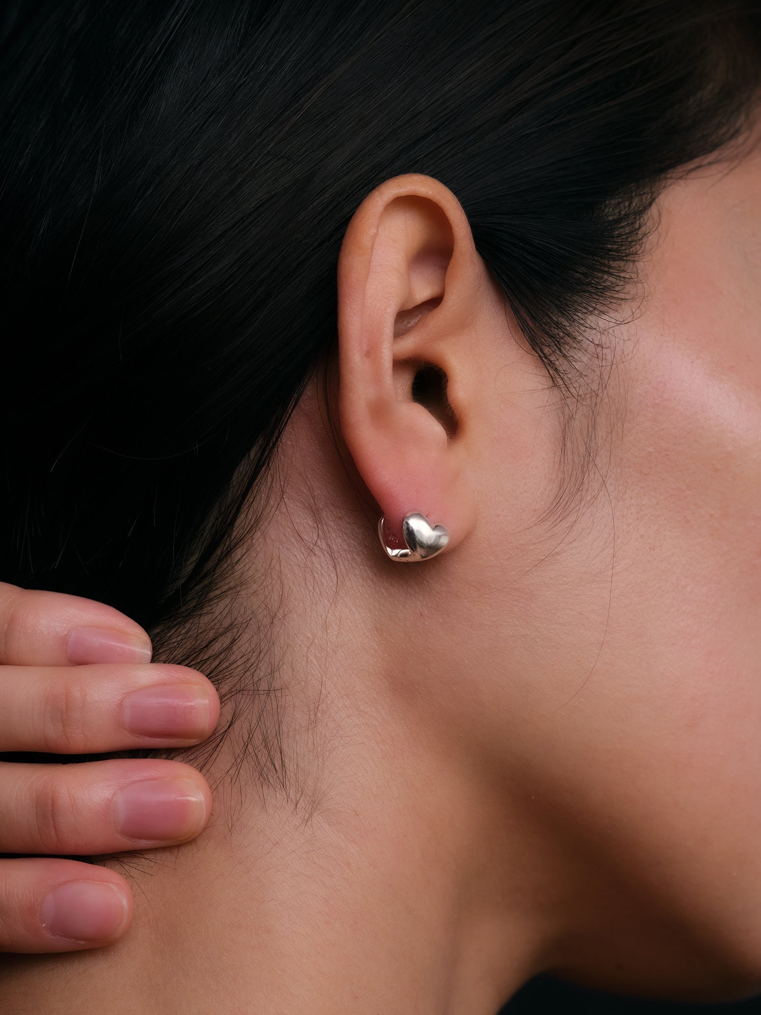 Double Heart Earrings