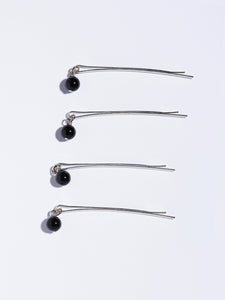 Onyx Pins (set of 4)