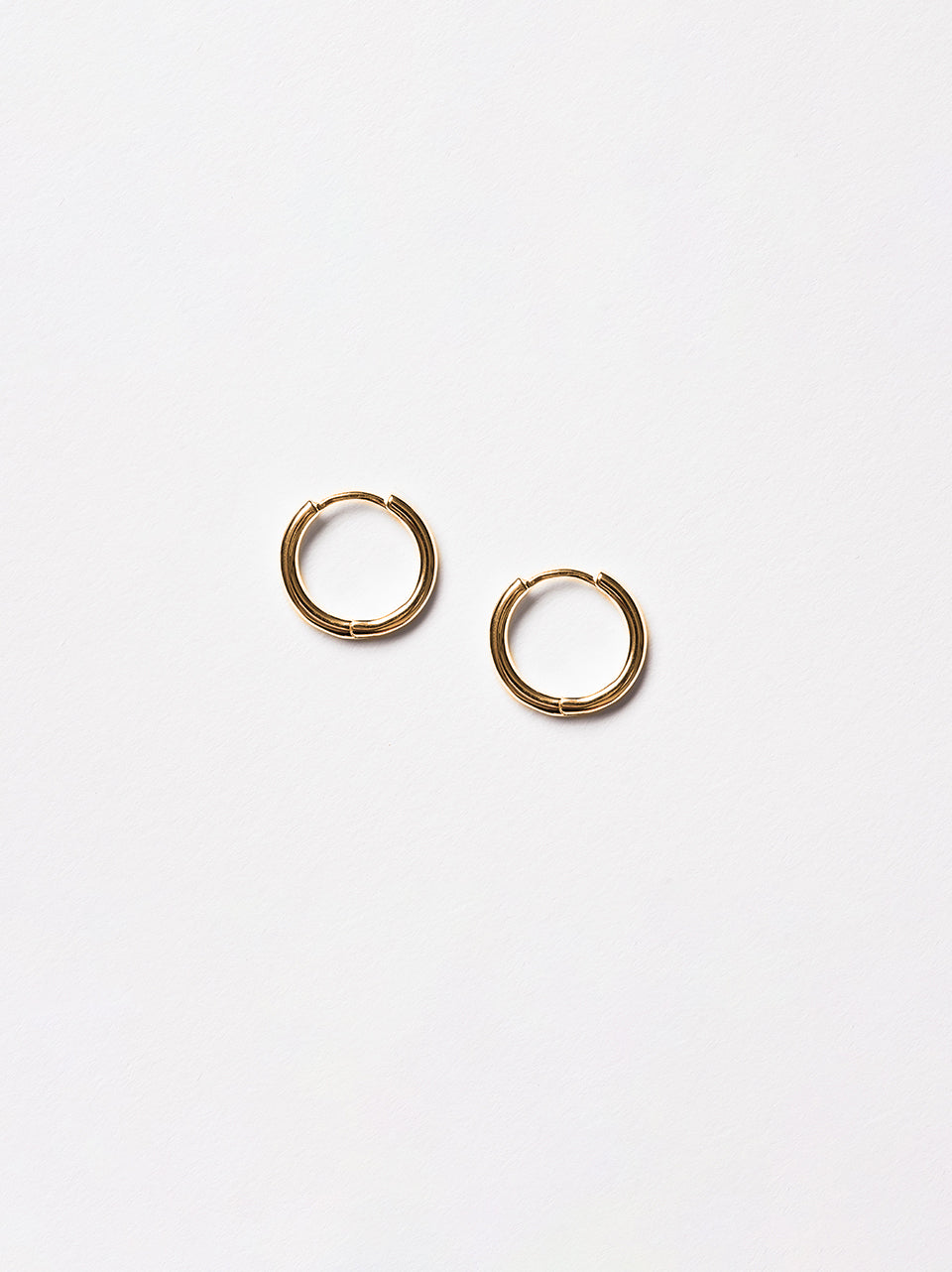 Middle Hoop Earrings 12mm