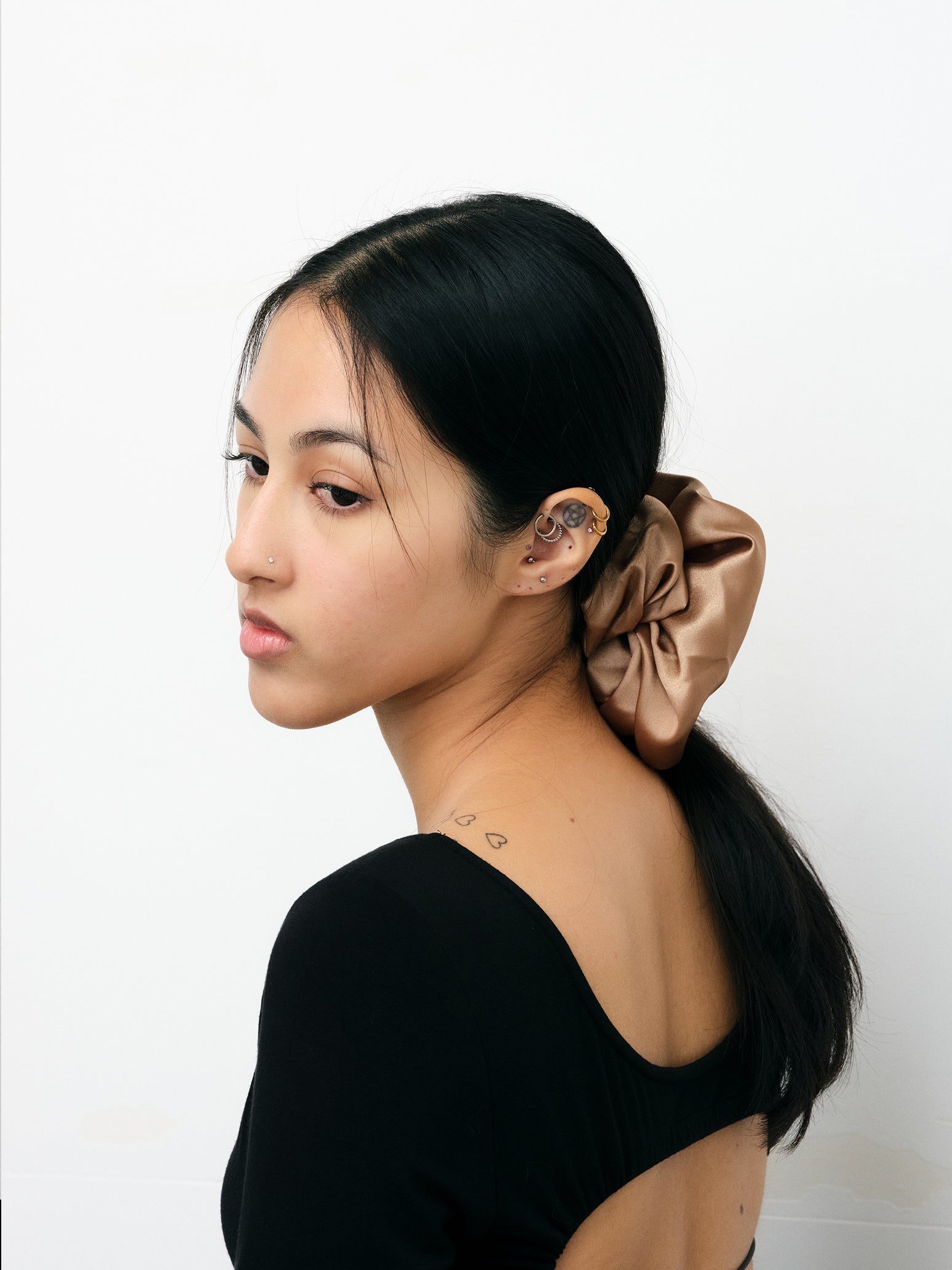 Satin Scrunchie – ucalypt