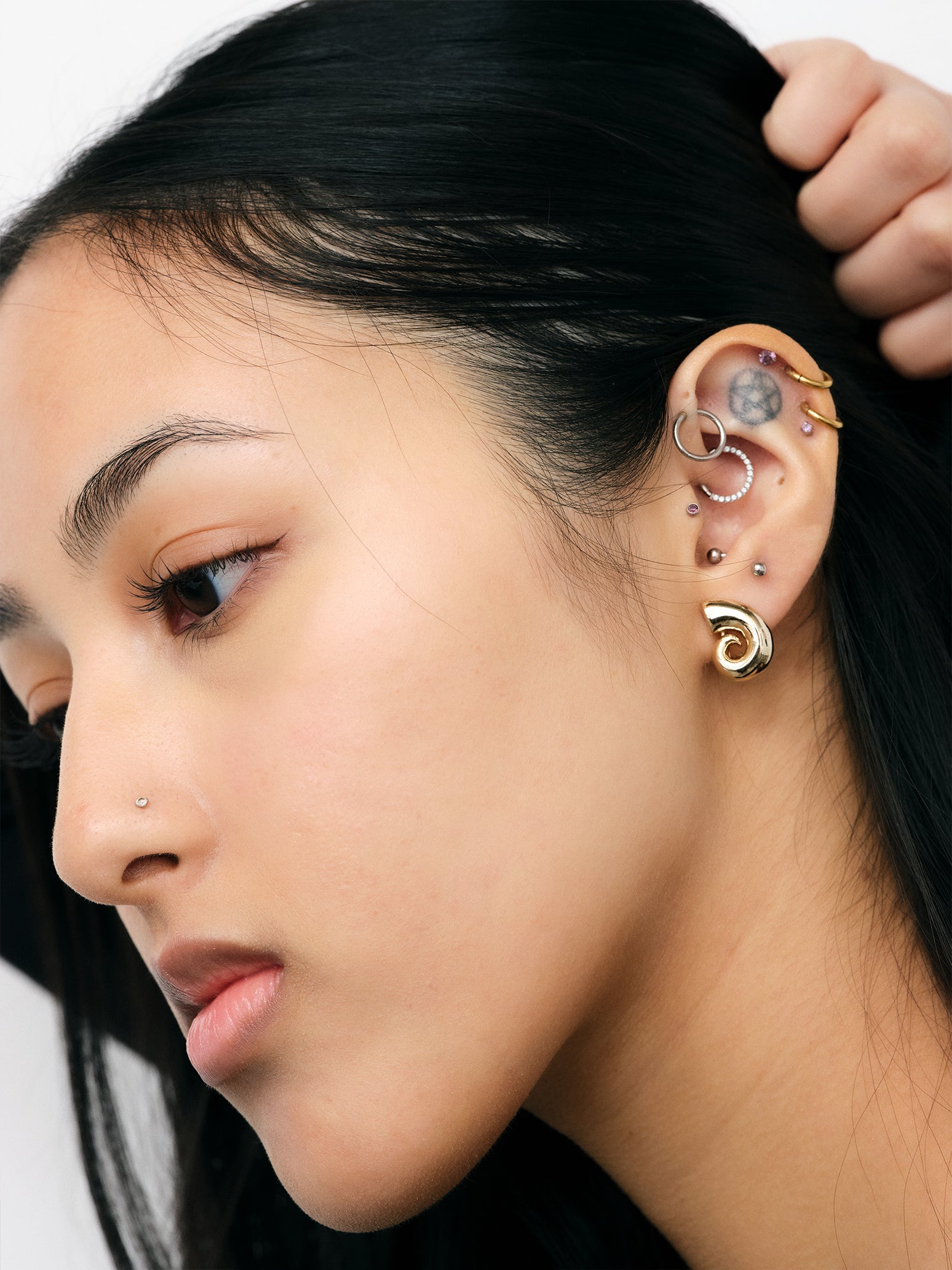 Spiral  Earrings （ペア）