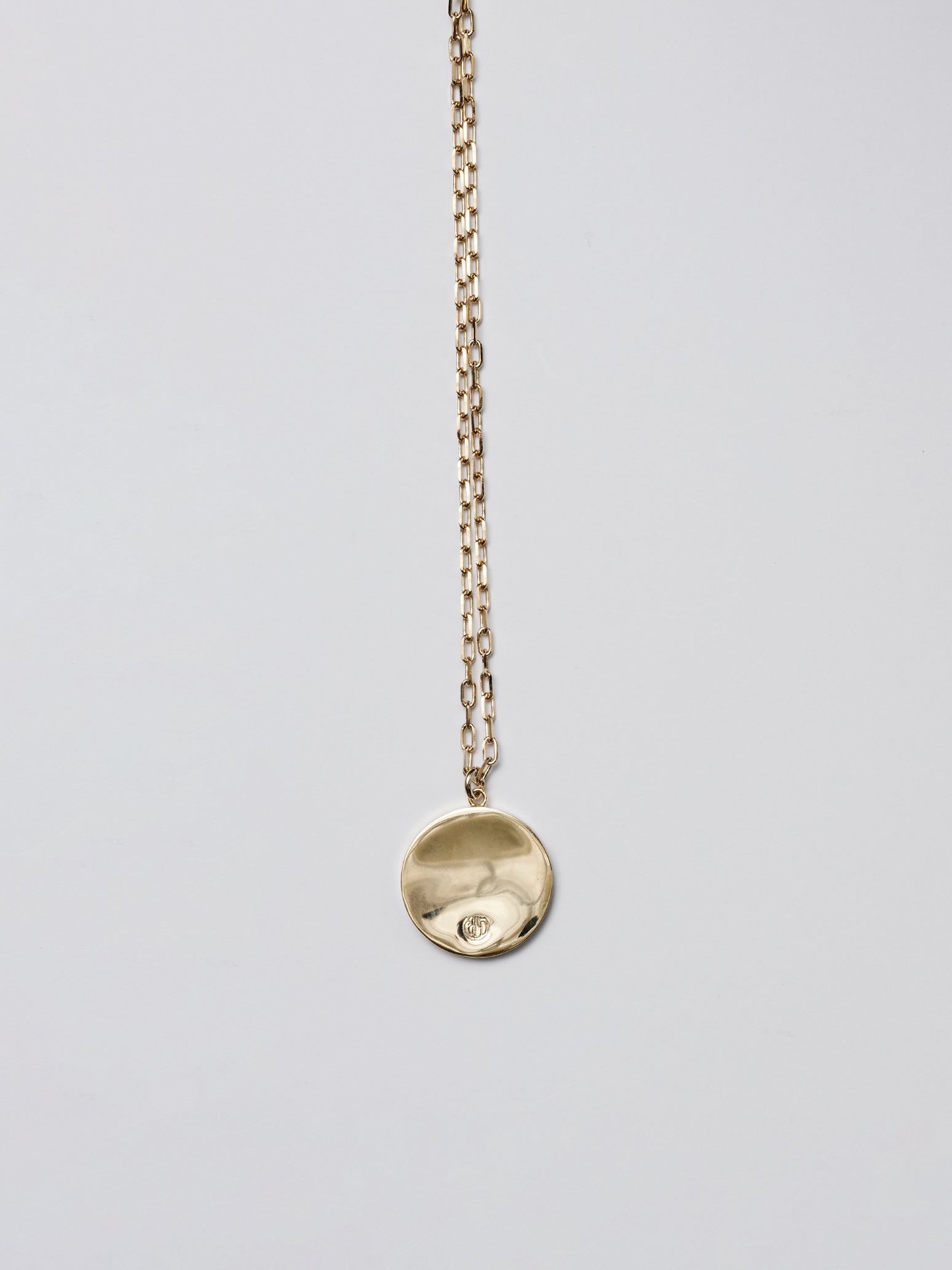 Mirror Coin Necklace