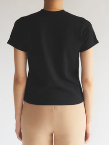 Cut Out Cropped Tee