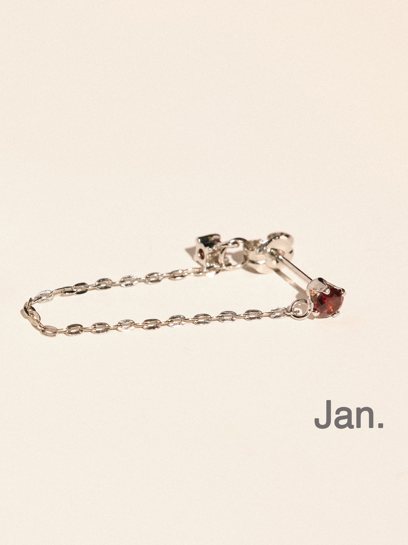 Birthstone Earring (片耳）