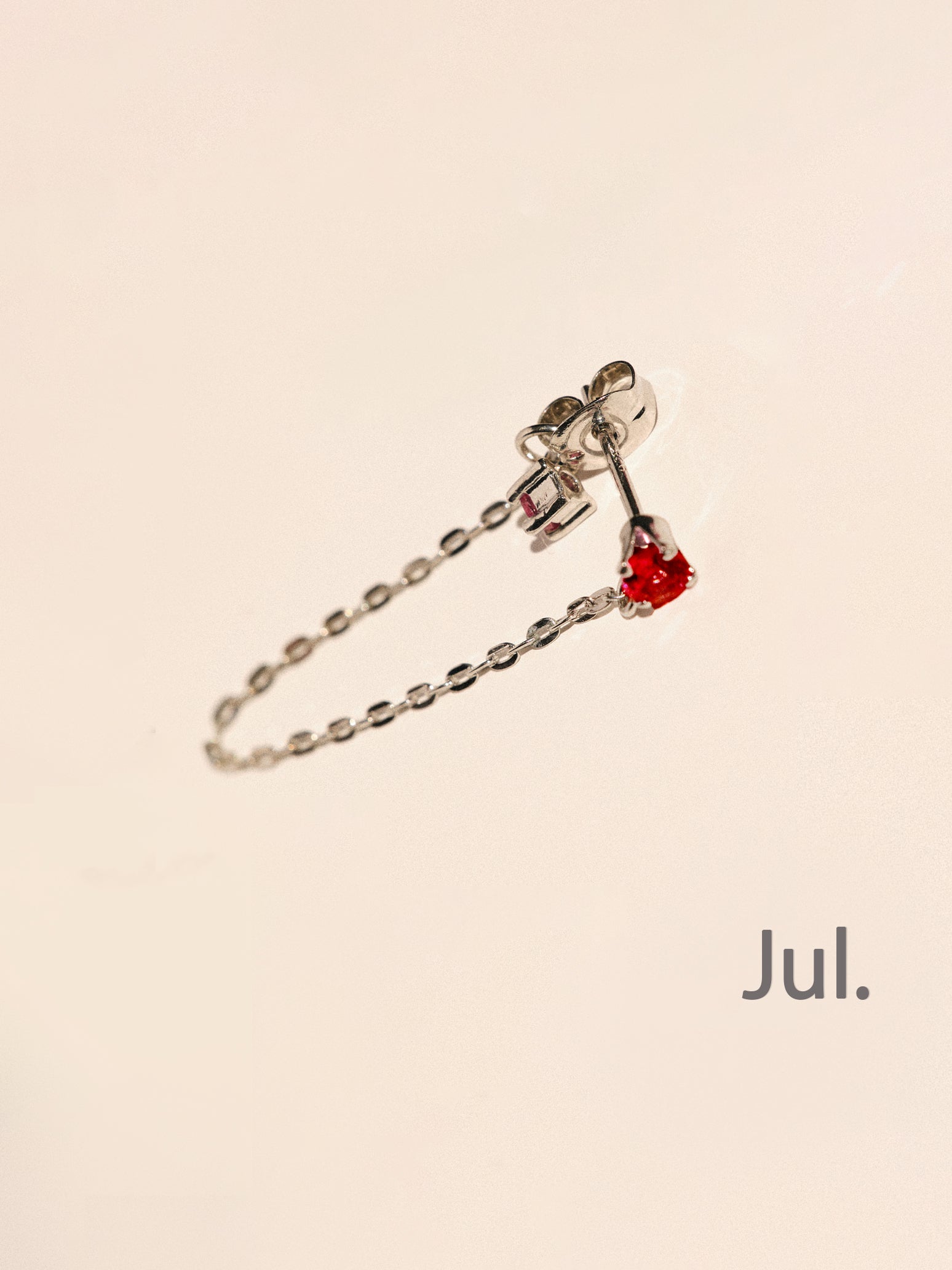 Birthstone Earring (片耳）