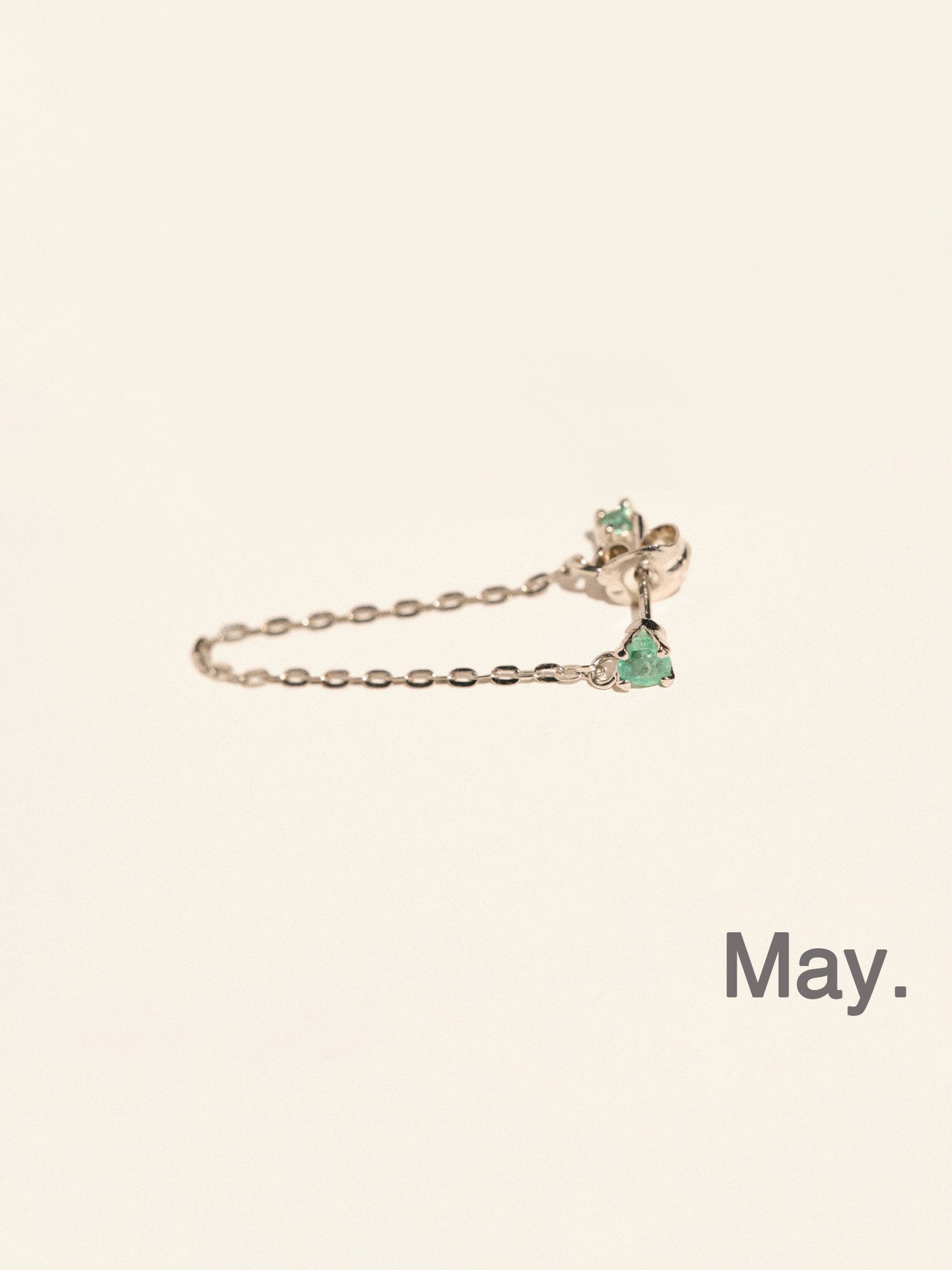 Birthstone Earring (片耳）