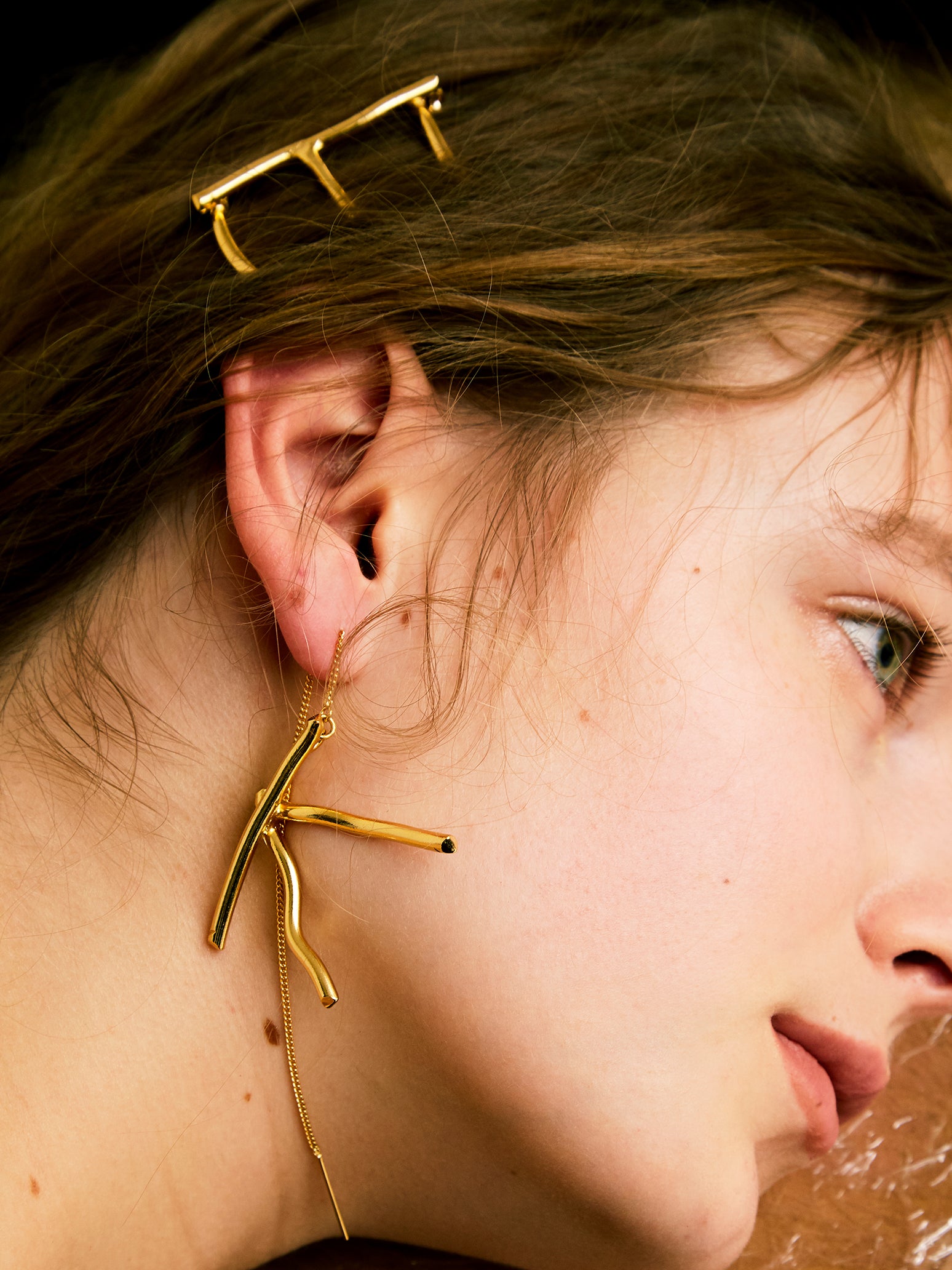 Initial Earring(片耳)